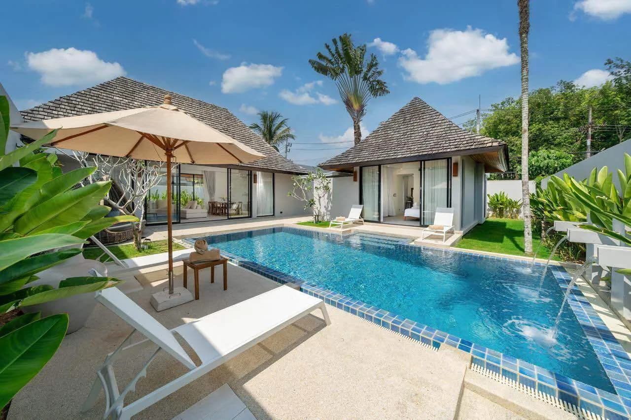 Contemporary 2-Bedroom Anchan Villa for Rent near Layan Beach — Photo 1