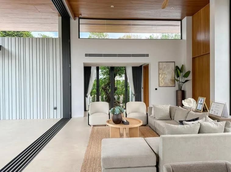 Botanica Villa: Elegant 4-Bedroom Pool Villa for Rent in Layan — Thumbnail 2