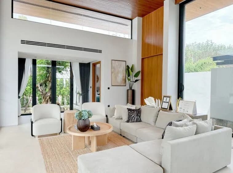 Botanica Villa: Elegant 4-Bedroom Pool Villa for Rent in Layan — Thumbnail 12