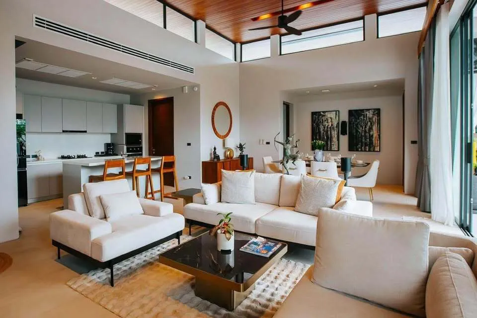 Luxury Modern Loft Pool Villa for Rent in Cherngtalay, Phuket — Photo 1