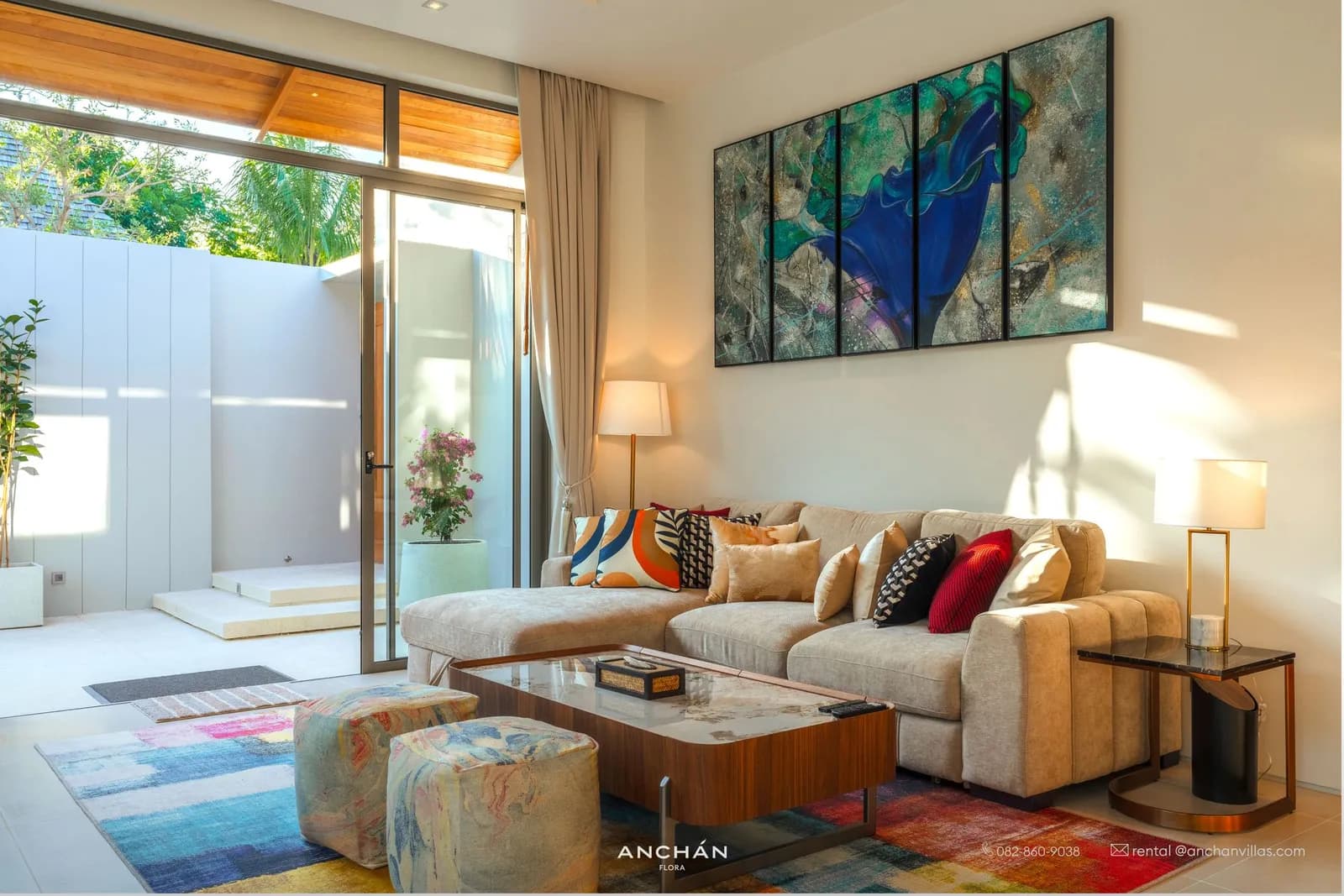 Elegant 2-Bedroom Pool Villa for Rent in Anchan Flora – Luxury Living in Phuket — Thumbnail 10