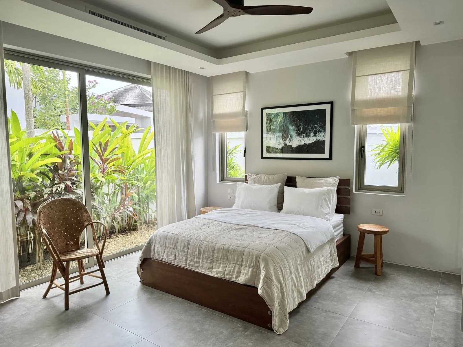 Botanica 3-Bedroom Luxury Pool Villa for Rent with Forest View near Layan, Phuket — Thumbnail 15