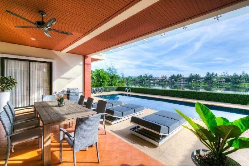 Spacious 5-Bedroom Pool Villa with Lake View for Rent in Laguna, Phuket — Thumbnail 3