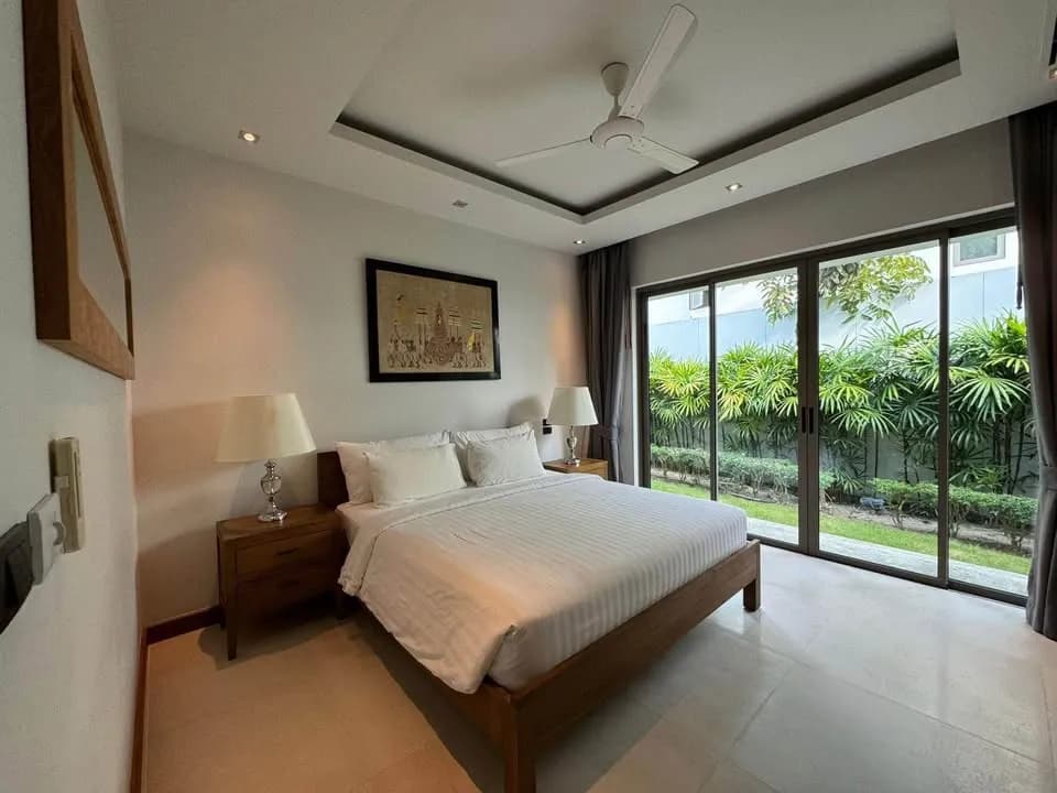 Anchan Grand Residences – Elegant 4-Bedroom Pool Villa for Rent near Laguna Phuket — Thumbnail 3
