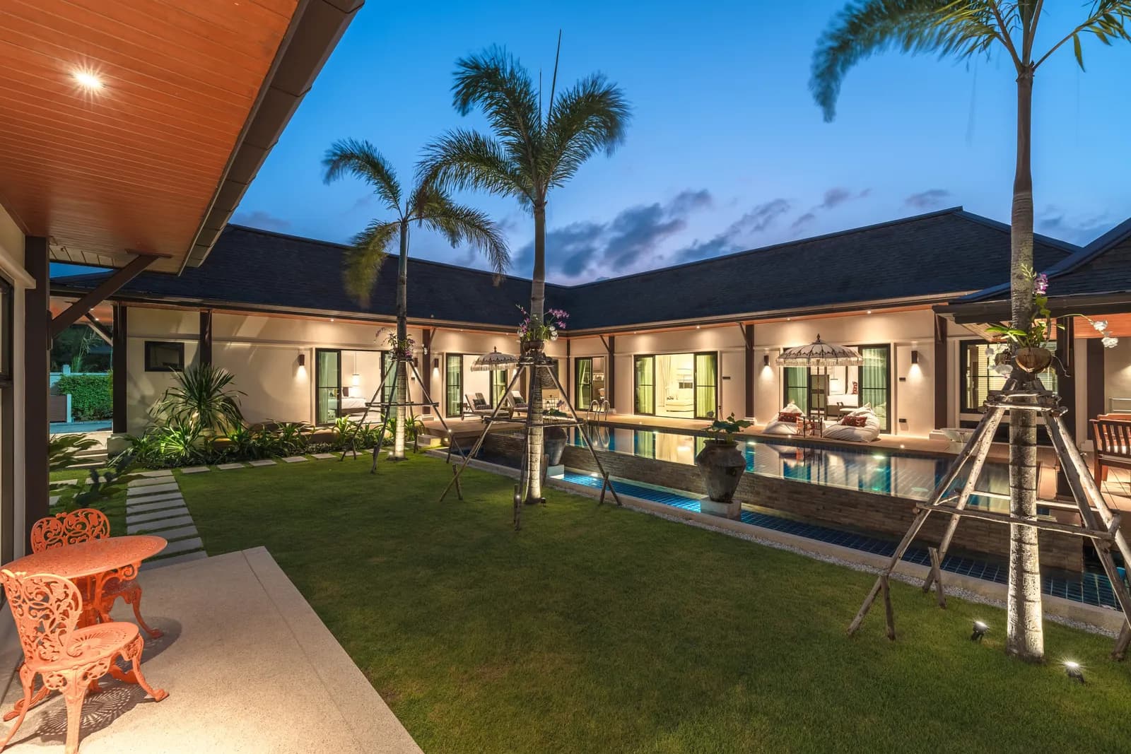 Two Tara Villa near Layan Beach | 4-Bedroom Pool Villa for Rent — Photo 1