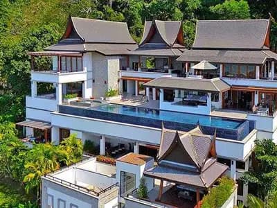 Grand Luxury Seaview 5 Bedrooms with private pool for rent in Surin Beach