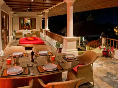Private pool villa with 6 bedrooms for rent In Choeng Thale