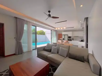 Modern 3 Bedrooms with private pool for rent in Choeng Thale