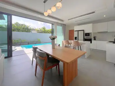 Modern 3 Bedrooms with private pool for rent in Choeng Thale