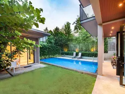 Beautiful 3 bedrooms with private pool for rent in Bangtao