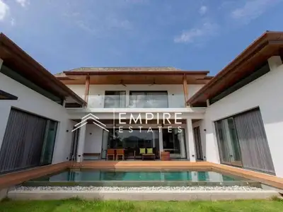 Modern 4 bedrooms with private pool villa for rent in Choeng Thale