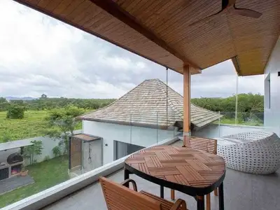 Modern 4 bedrooms with private pool villa for rent in Choeng Thale