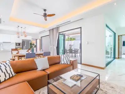 Modern 3 bedrooms with private pool villa for rent