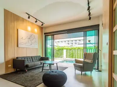 Cozy 2 bedrooms with private pool for rent