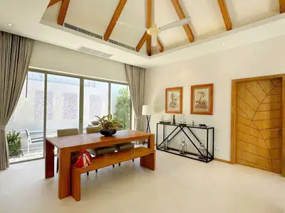 Trichada – Modern 2 bedrooms pool villa for rent in Choeng Thale