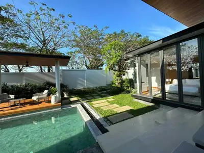 Botanica Villa – Brand new 3 bedrooms with private pool for rent in Choeng Thale
