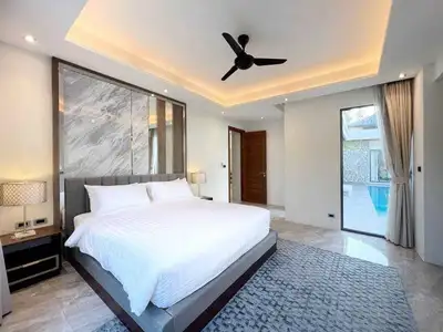 The Breze villa – Luxury 4 bedrooms with private pool for rent in Bangtao