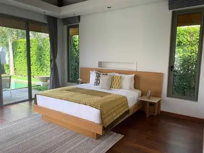 Anchan villa – 3 bedrooms with private pool for rent in Layan