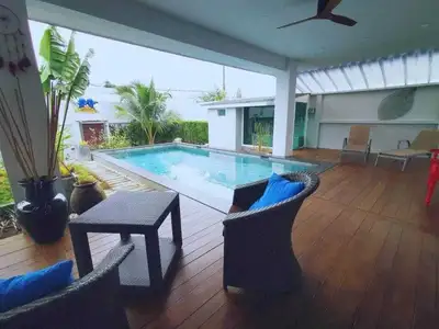 3 bedroom with private pool villa for rent in Choeng Thale