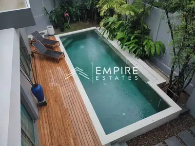 The Teak 4 bedrooms wth private pool for rent in Choeng Thale close to Boat Avenue