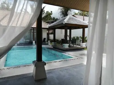 4 bedroom villa with private pool for rent in Choeng Thale