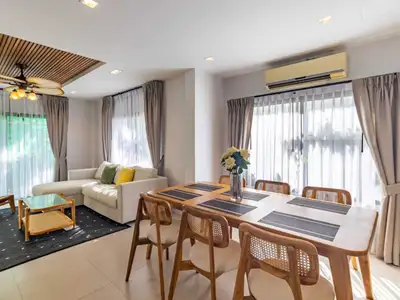 Cozy 3 bedrooms house for rent in Choeng Thale
