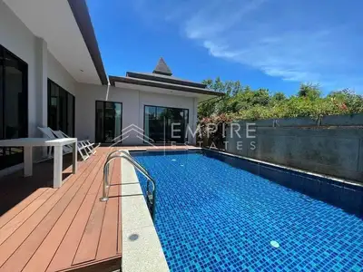 Luxury 3 bedroom villa with private pool for rent in Layan