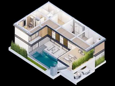 Tropical Loft 3 Bedroom Pool Villa in Choeng Thale