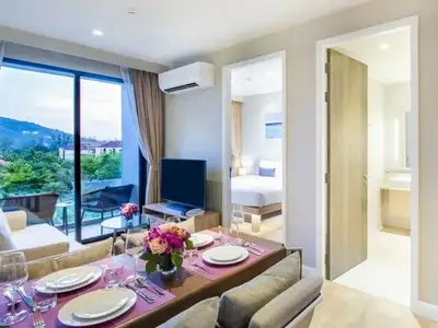 Mountain View 2 bedroom apartment in Bangtao