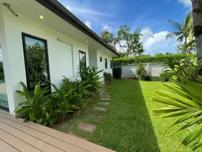 Beautiful Tropical 3Bedsroom Pool Villa For Rent, Layan, Phuket