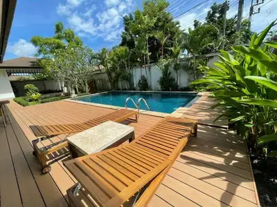 Beautiful Tropical 3Bedsroom Pool Villa For Rent, Layan, Phuket