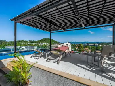 Penthouse 3 Bedrooms with Private Pool For Sale in Choeng Thale Phuket