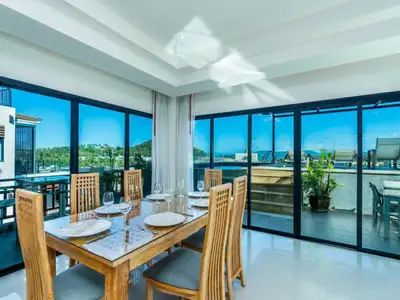 Penthouse 3 Bedrooms with Private Pool For Sale in Choeng Thale Phuket