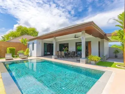 Private pool villa 3 bed for rent – in Pasak – Choeng talay, Phuket
