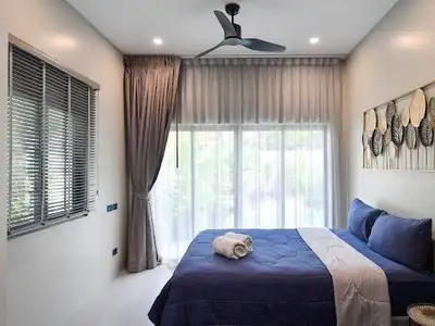 3 bedroom with private pool villa for rent in Choeng Thale