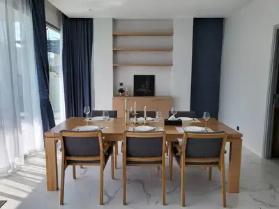 Pool villa 3 bedroom for rent near BISP – in Ratsada, Mueang Phuket