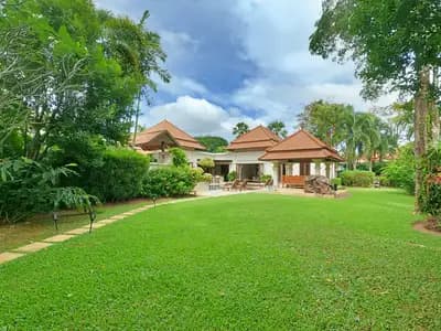 Exclusive 4 Bedroms and Office Rooms Villa 1300 Sqm. With Private Pool For Sale In Bangtao Phuket