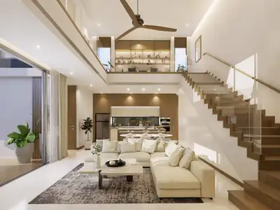 2 Storeys 4 Bedrooms Villa  423 sqm. With Private Pool For Sale In Bangtao Phuket