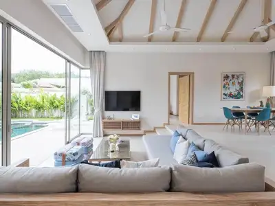 Trichada Tropical Pool Villa – 3 bedrooms with private pool for rent in Choeng Thale