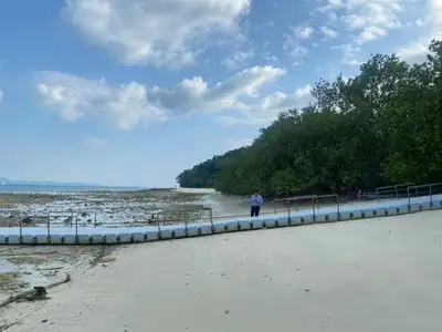 Land 94 Rai Next to Sandy Beach For Sale At Naka Yai Island Phuket