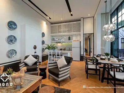 Mono villa 2 bedroom with Private pool for rent in Choeng Thale