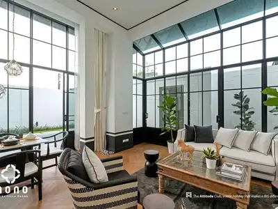 Mono villa 2 bedroom with Private pool for rent in Choeng Thale