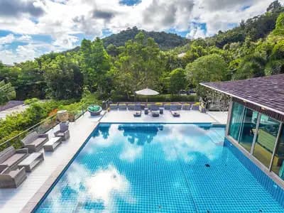 La Coline – Seaview 5 bedrooms with private pool villa in Layan Hill