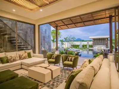 Garden Atlas Villa – 3+1 bedrooms with private pool for rent in Choeng Thale