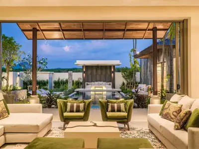 Garden Atlas Villa – 3+1 bedrooms with private pool for rent in Choeng Thale