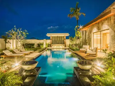 Garden Atlas Villa – 3+1 bedrooms with private pool for rent in Choeng Thale