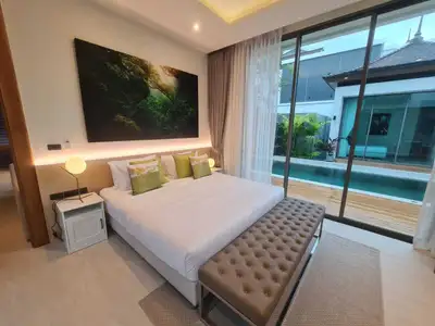 The Teak Villa – 5 bedrooms with private pool for rent in Choeng Thale