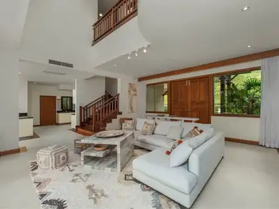 Luxurious 4-bedroom pool 200 villa for rent with a stunning lake view in the Bang Tao area