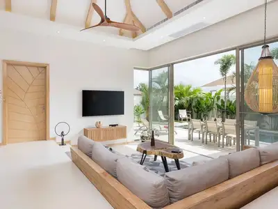 Trichada Villa 3 bedrooms with private pool for rent in Choeng Thale
