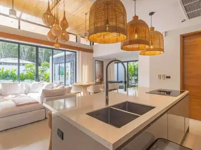 Botanica Modern Loft – 4 bedrooms with private pool for rent in Choeng Thale